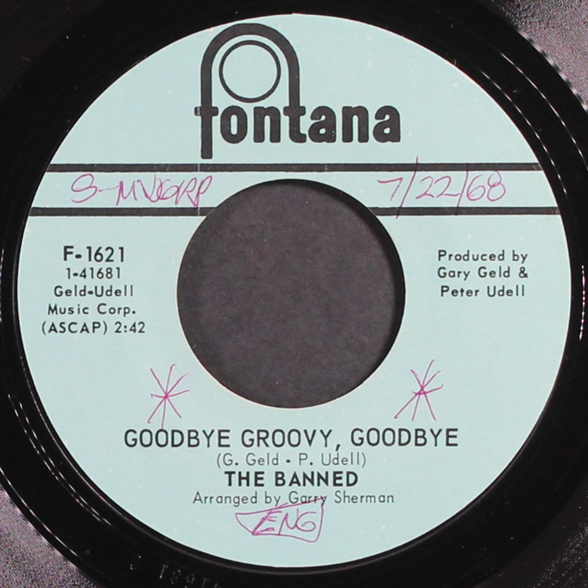 a blanket of sound / goodbye groovy goodbye by BANNED