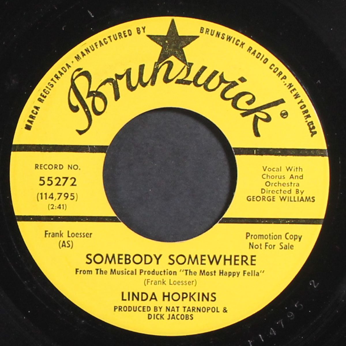 somebody somewhere by LINDA HOPKINS