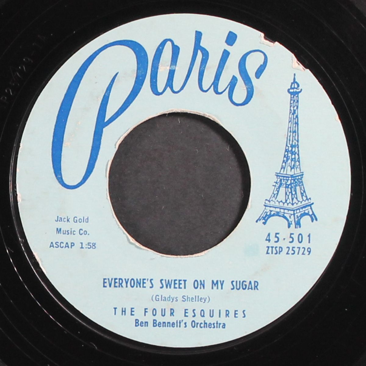 the song of april / everyone's sweet on my sugar by FOUR ESQUIRES