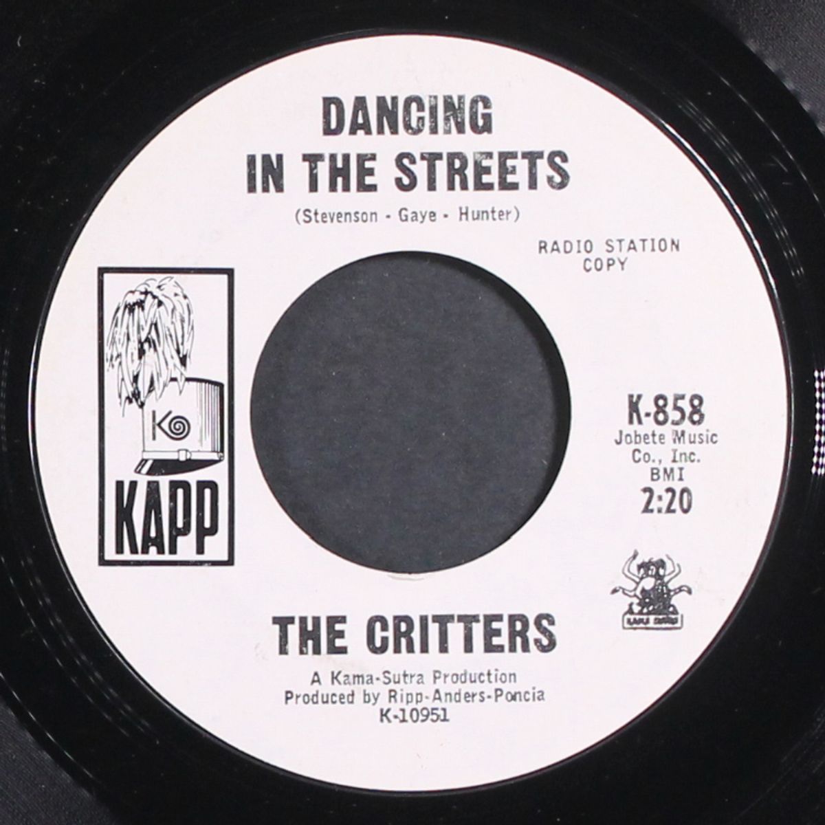 little girl / dancing in the streets by CRITTERS