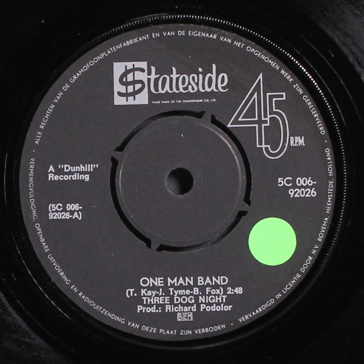 one man band by THREE DOG NIGHT