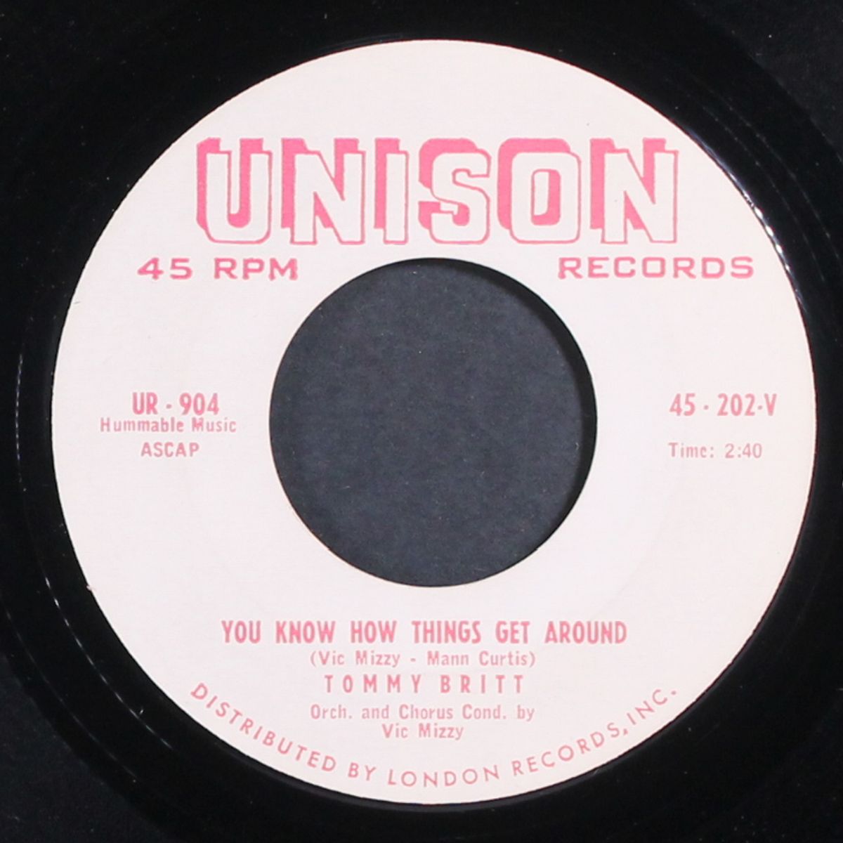 girl crazy guy / you know how things get around by TOMMY BRITT