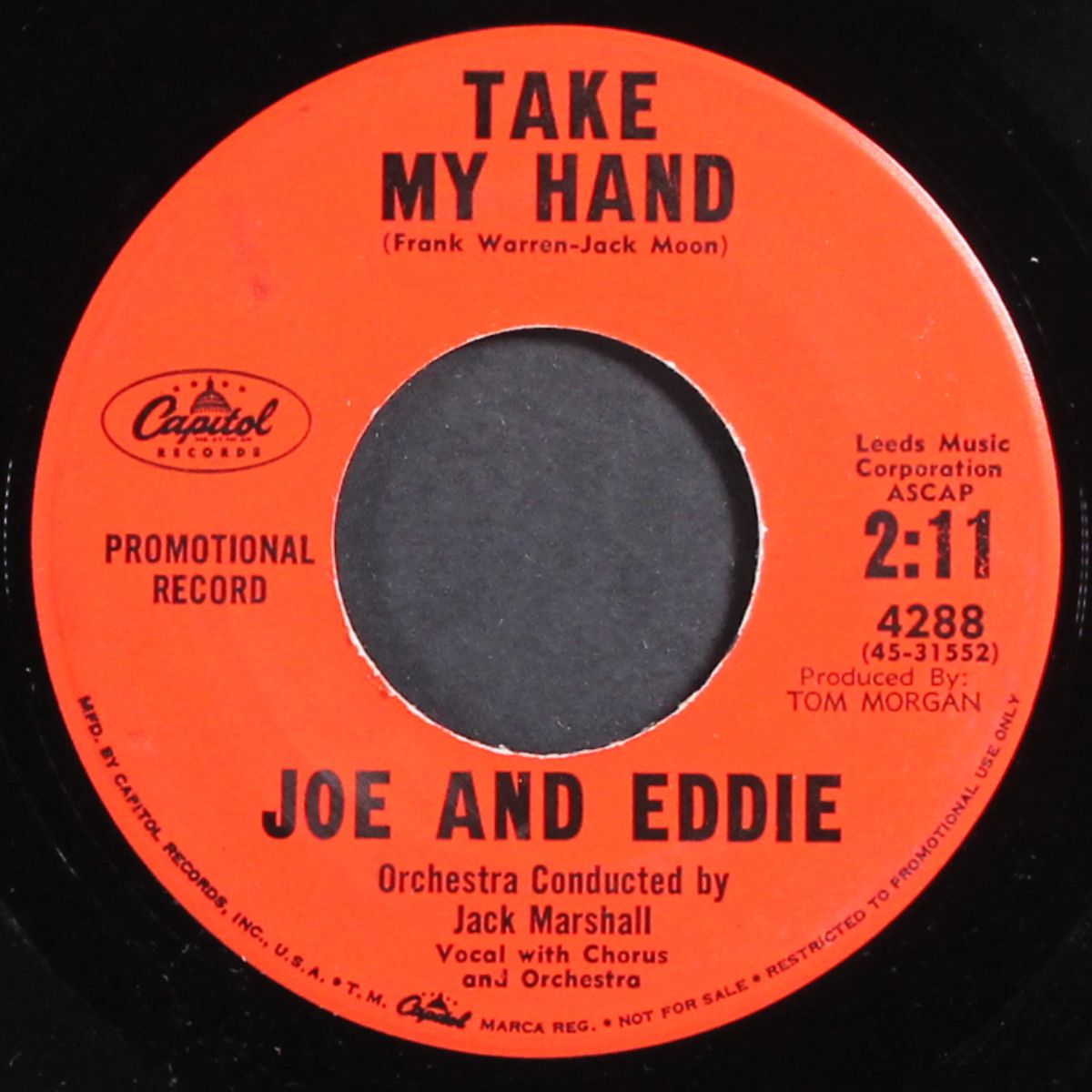 remember me / take my hand by JOE & EDDIE