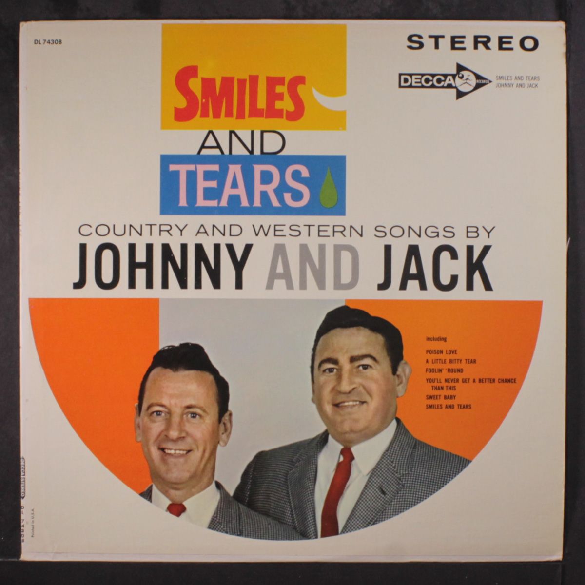 smiles and tears by JOHNNIE & JACK