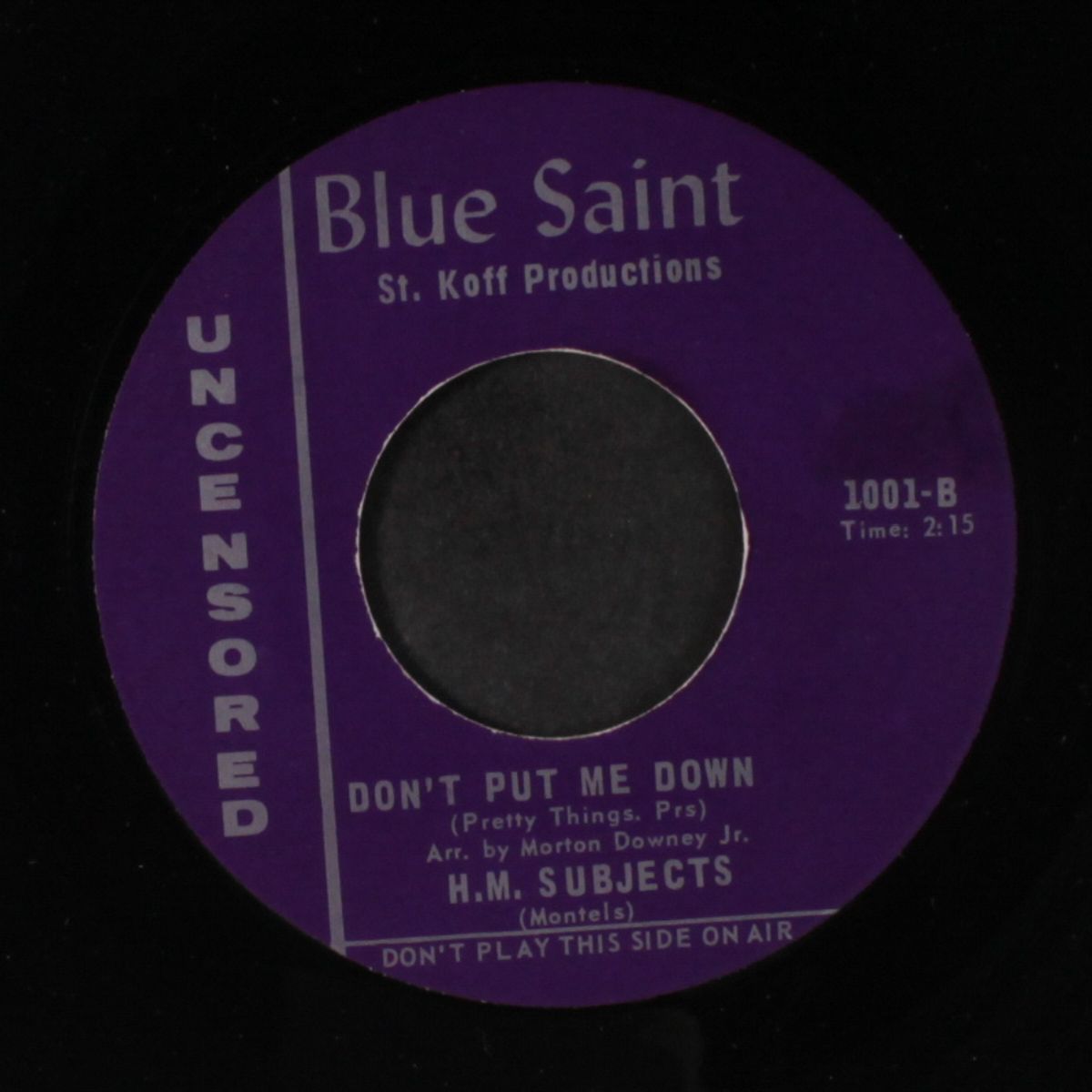 don't put me down / part2 by H.M. SUBJECTS