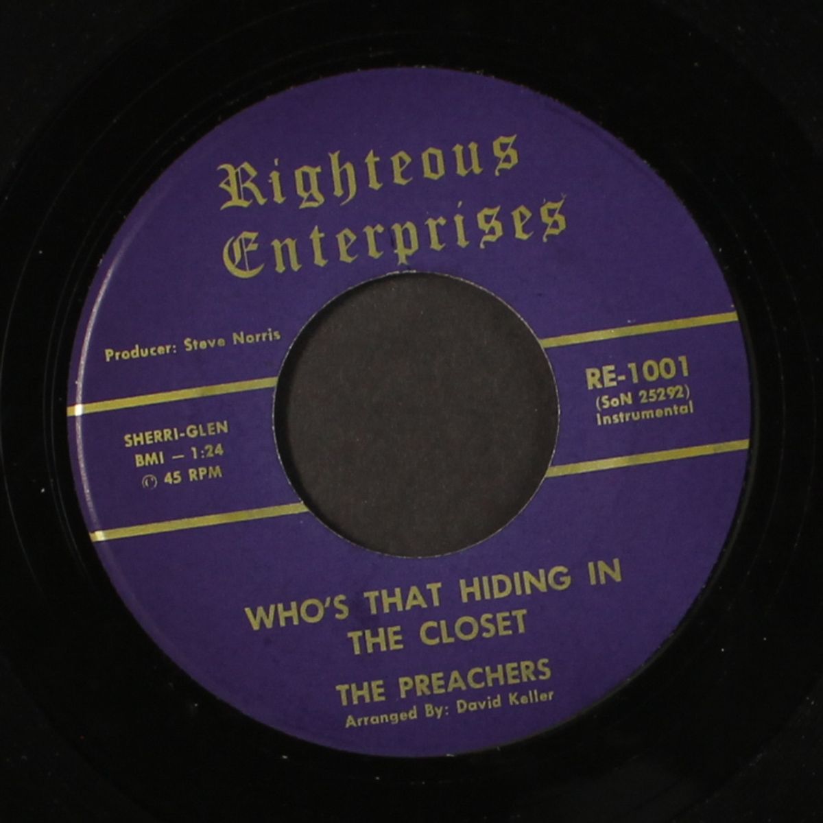 who's that hiding in the closet / inspiration by PREACHERS