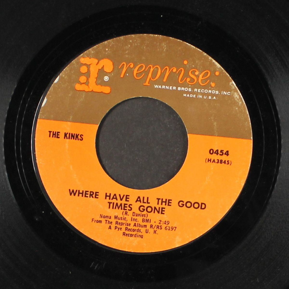 till the end of the day / where have all the good times gone by KINKS