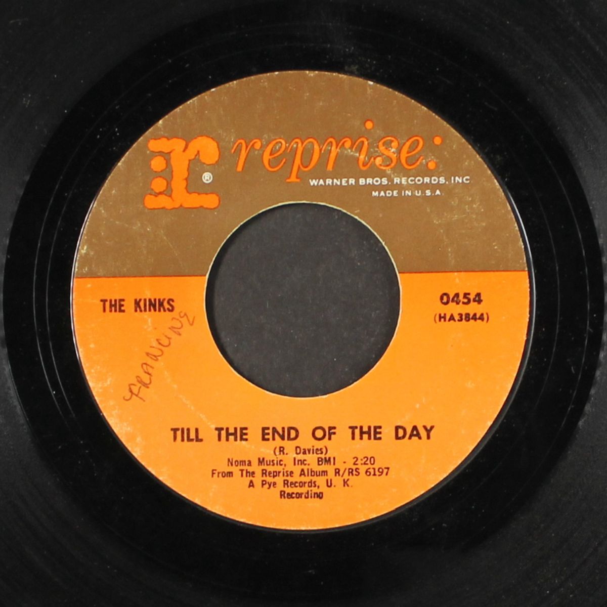 till the end of the day / where have all the good times gone by KINKS