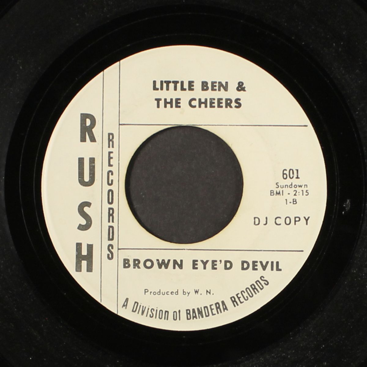 brown eye'd devil / beggar of love by LITTLE BEN & CHEERS