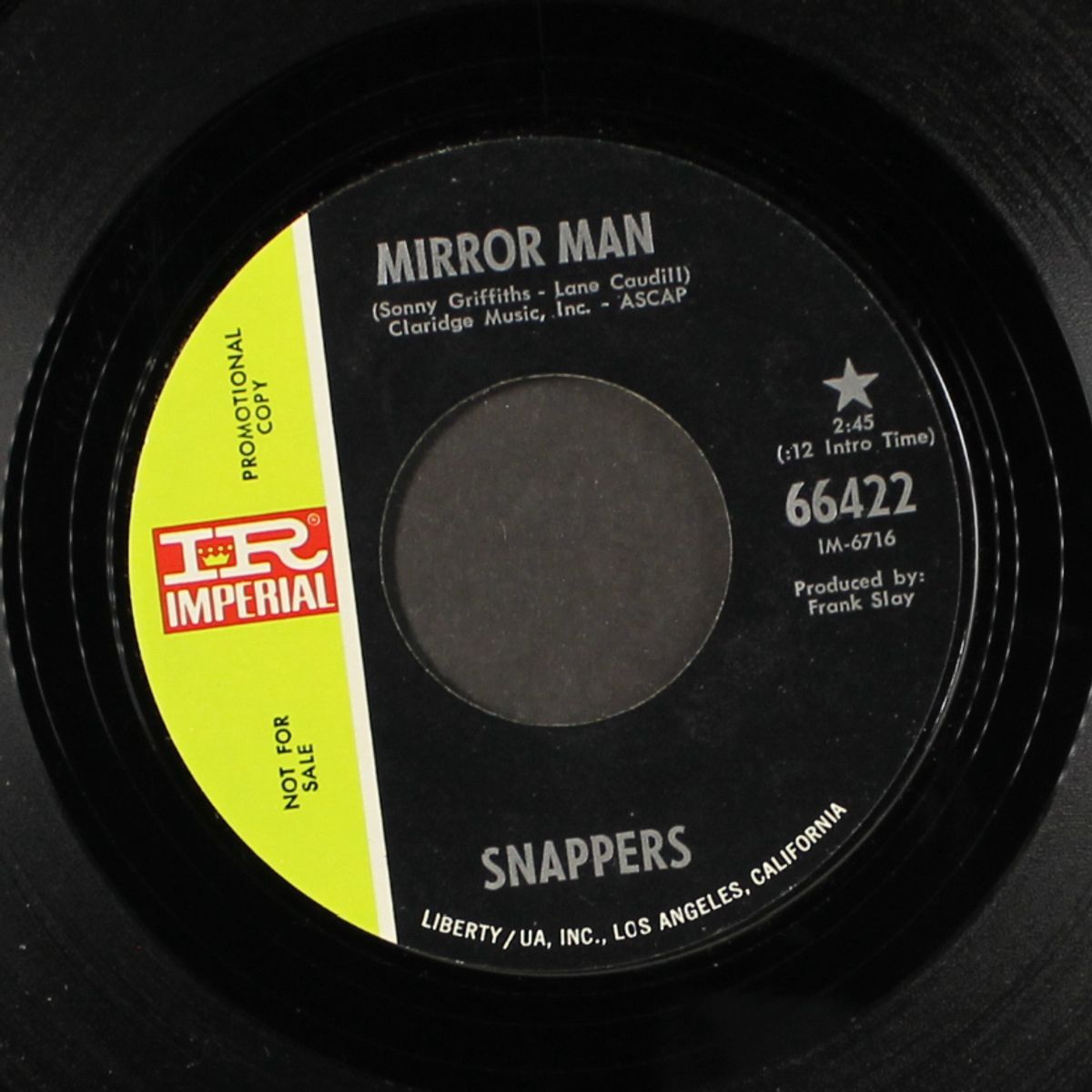 mirror man / call me back to denver by SNAPPERS