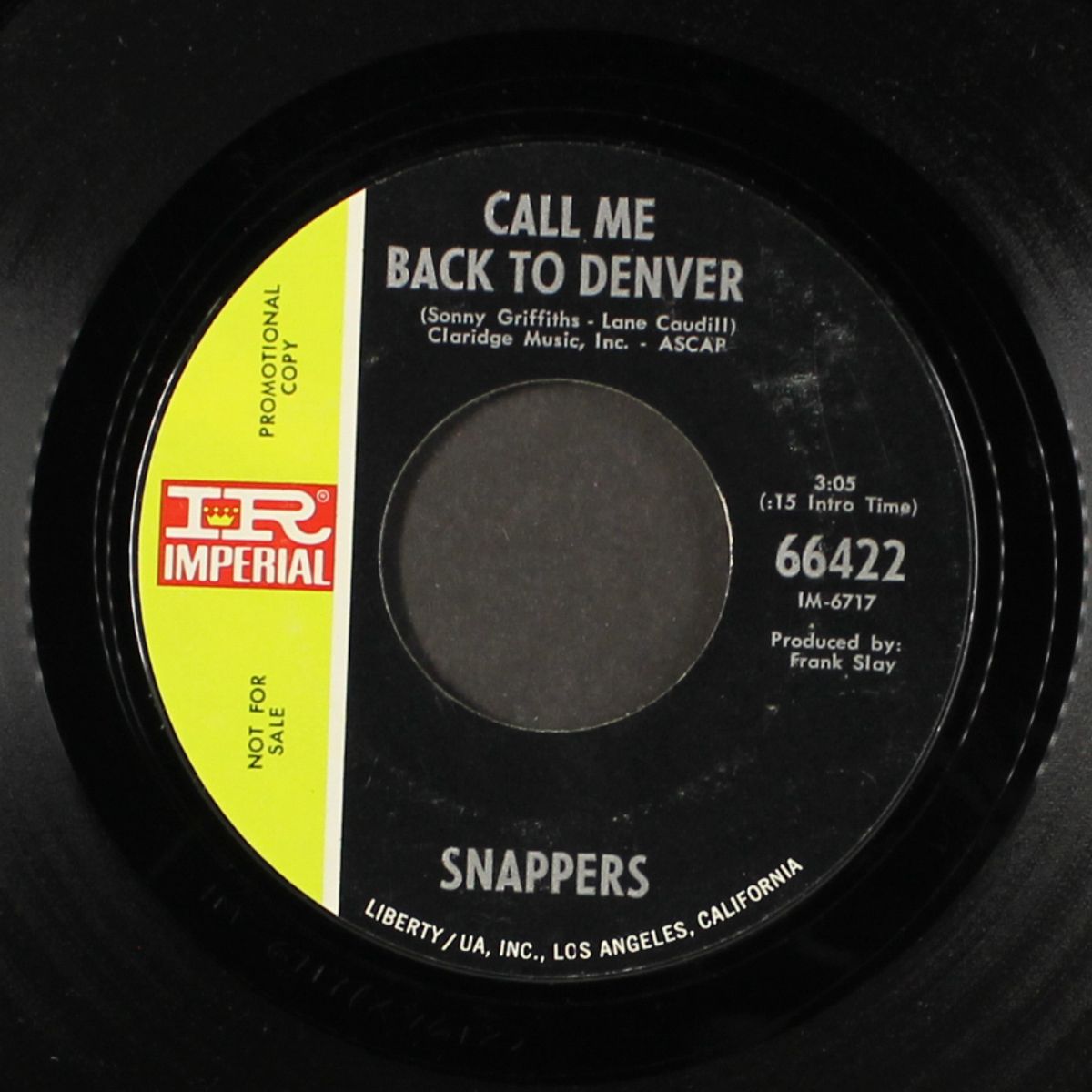 mirror man / call me back to denver by SNAPPERS