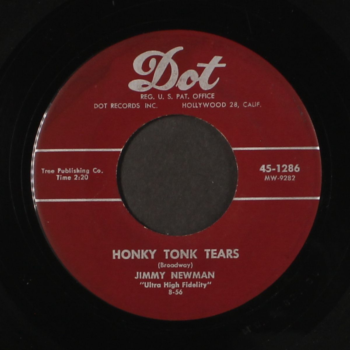 honky tonk tears / let the whole world talk by JIMMY NEWMAN
