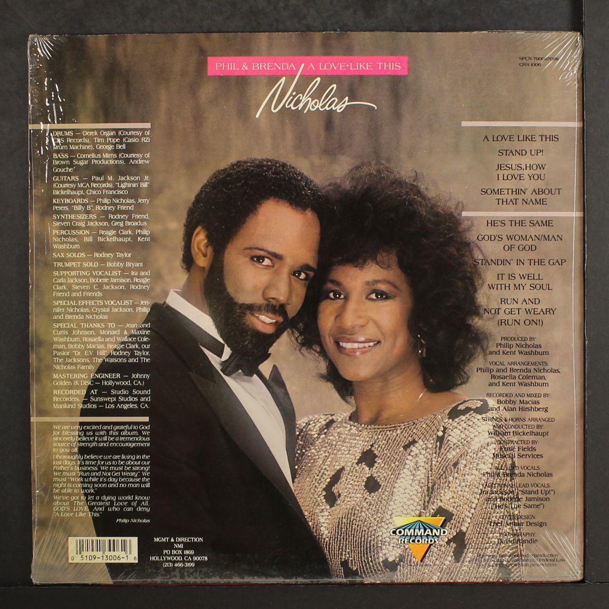 a love like this by PHIL & BRENDA NICHOLAS
