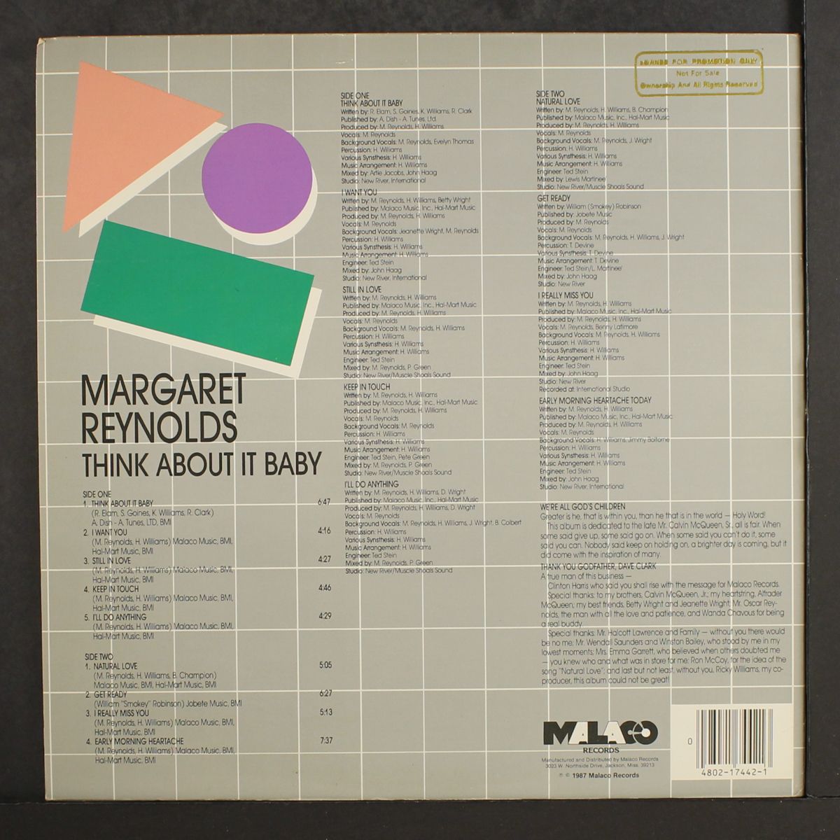 think about it baby by MARGARET REYNOLDS