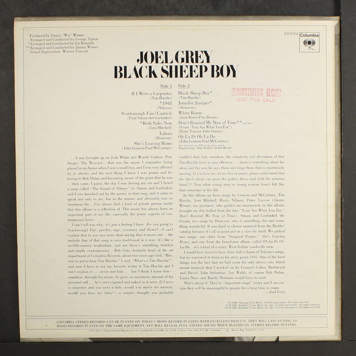 black sheep boy by JOEL GREY