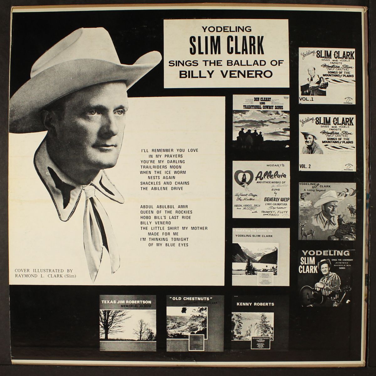 sings the ballad of billy venero by YODELING SLIM CLARK