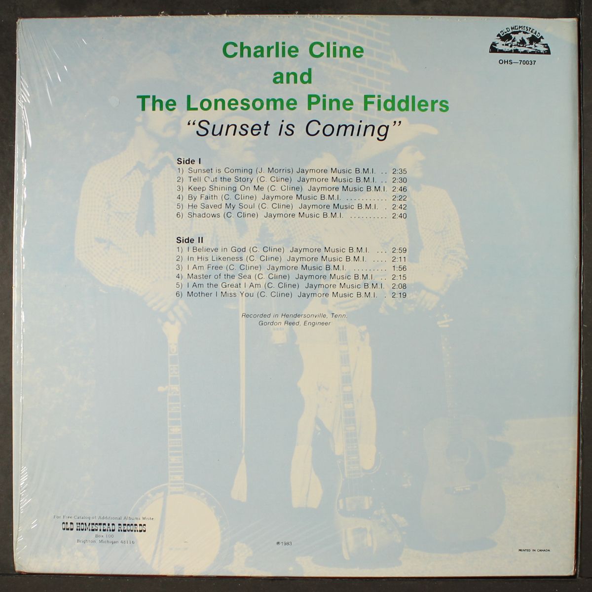 sunset is coming by CHARLIE CLINE & LONESOME PINE FIDDLERS