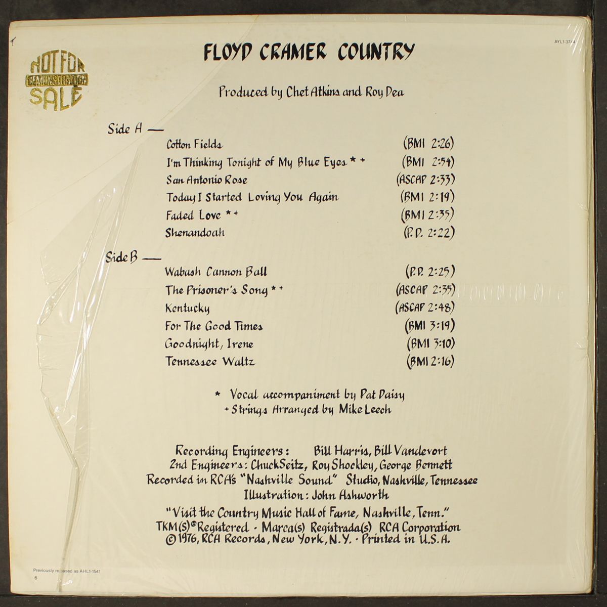 country by FLOYD CRAMER