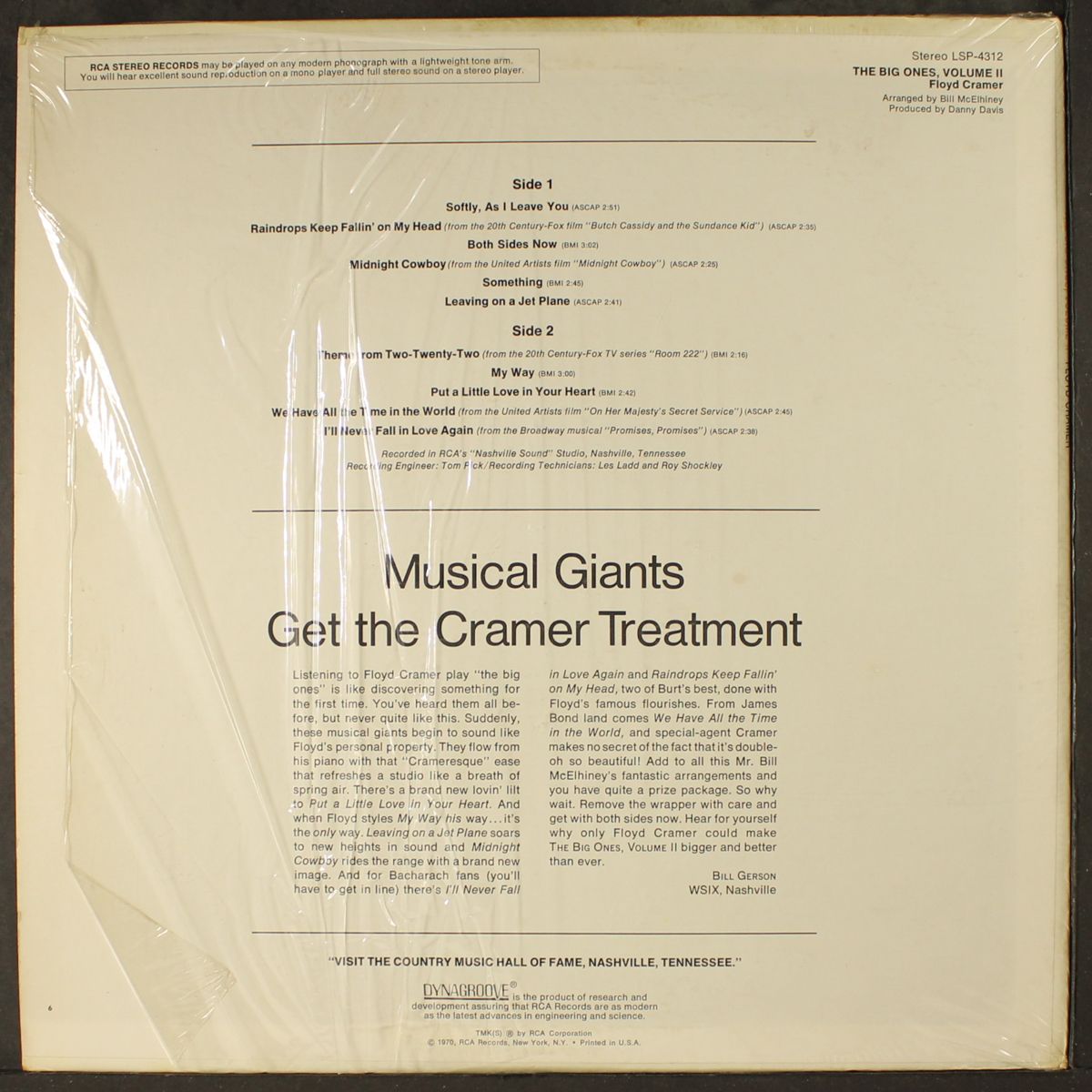 the big ones, vol. 2 by FLOYD CRAMER