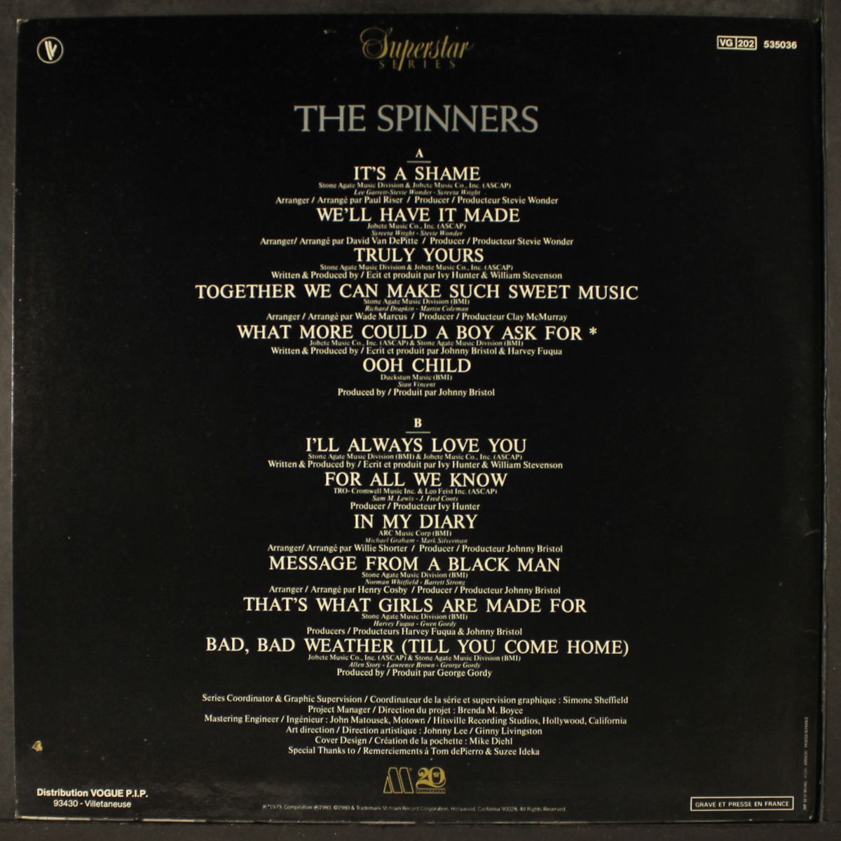 superstar series vol.9 by SPINNERS