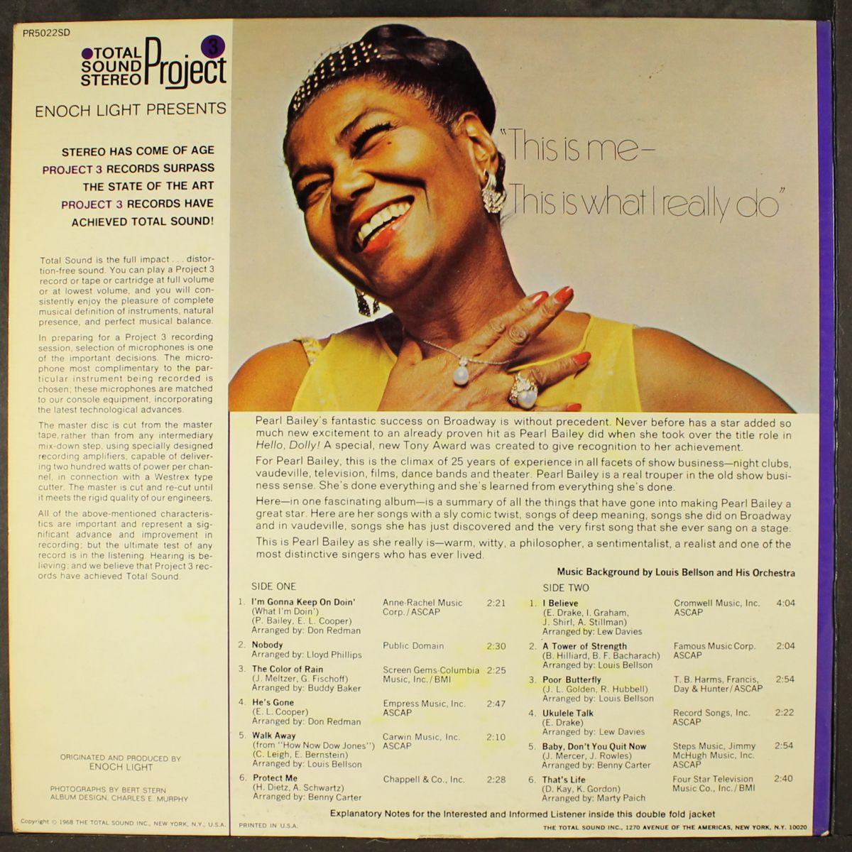 the real pearl by PEARL BAILEY
