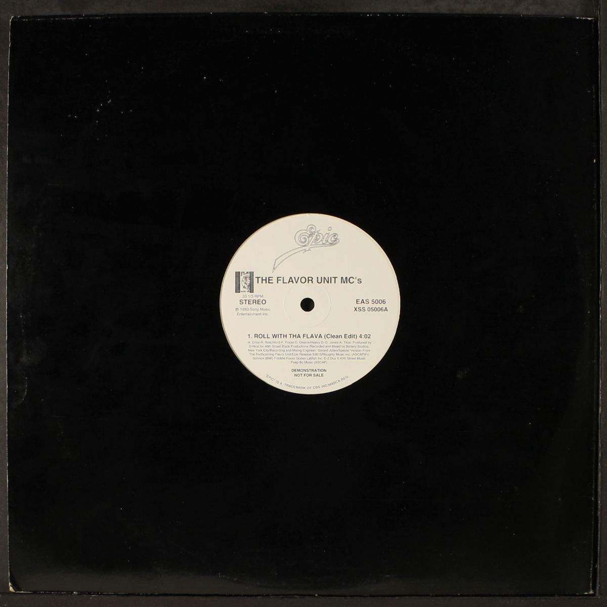 roll wit tha flava / instro, acappella by FLAVOR UNIT MC'S