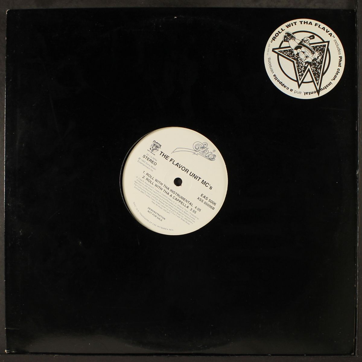 roll wit tha flava / instro, acappella by FLAVOR UNIT MC'S