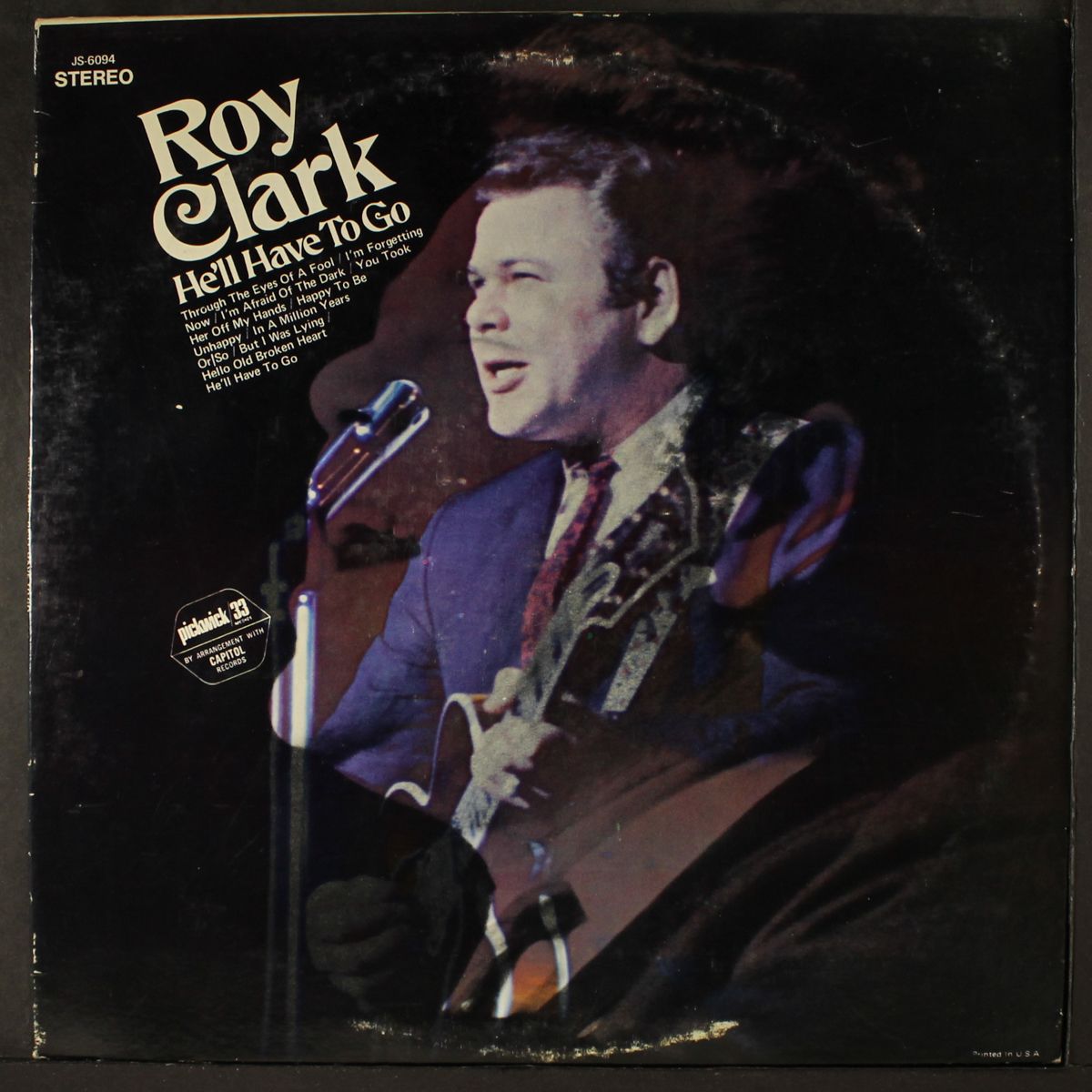 he'll have to go by ROY CLARK