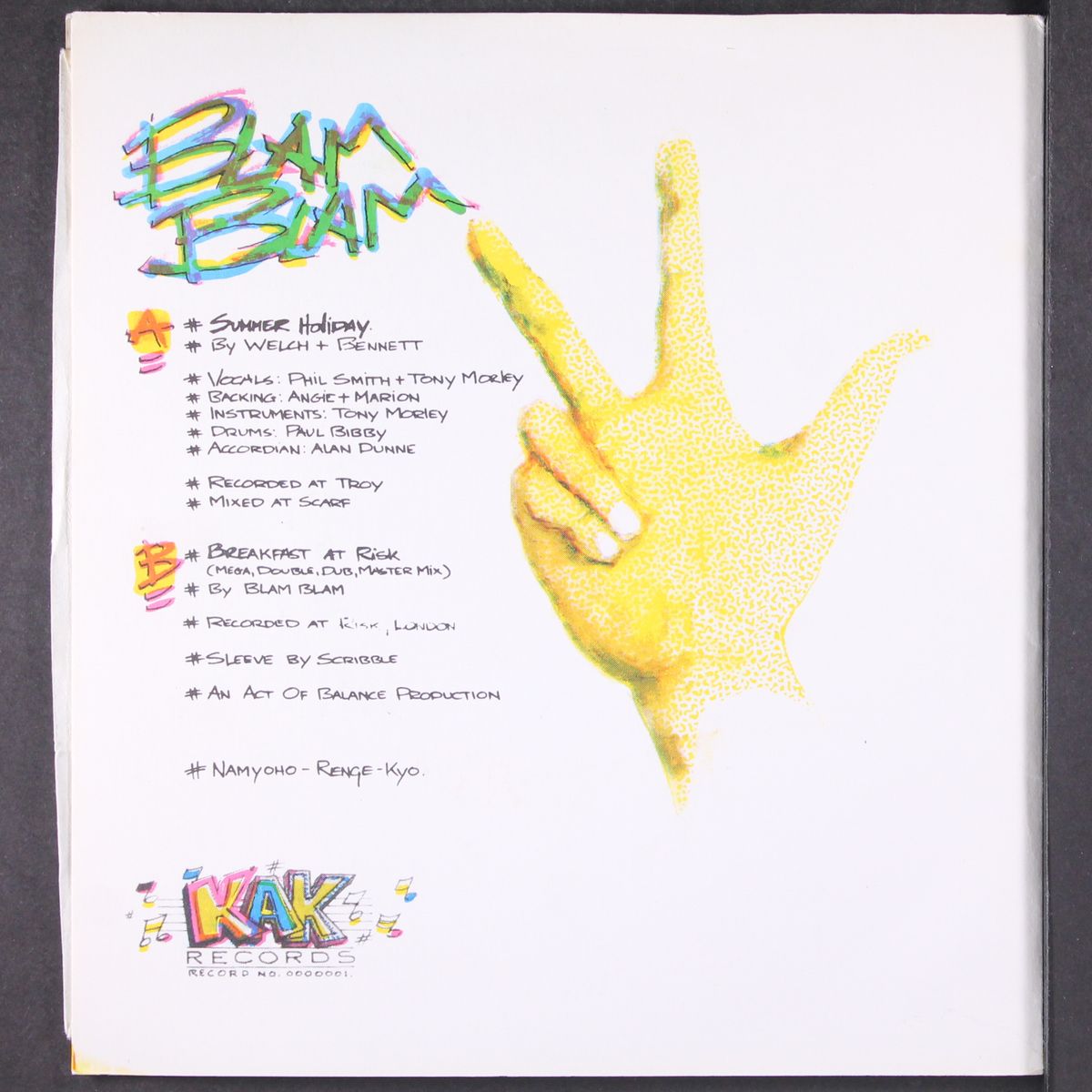 summer holiday / breakfast at risk by BLAM BLAM