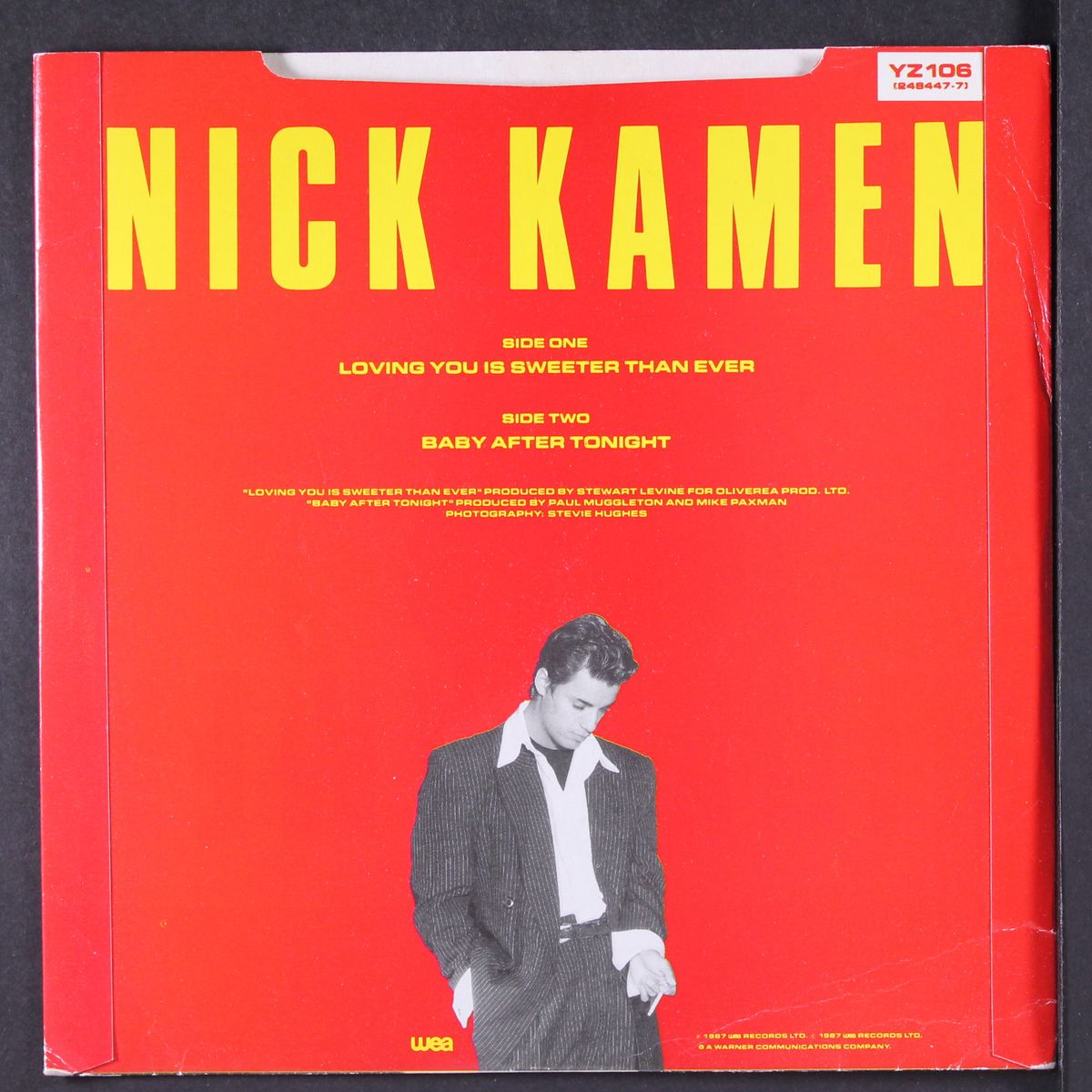 loving you is sweeter than ever / baby after tonight by NICK KAMEN