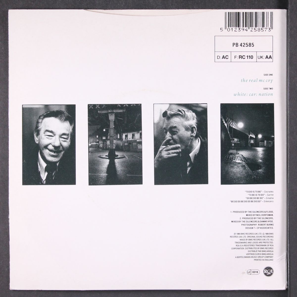 the real mccoy / white : car : nation by SILENCERS