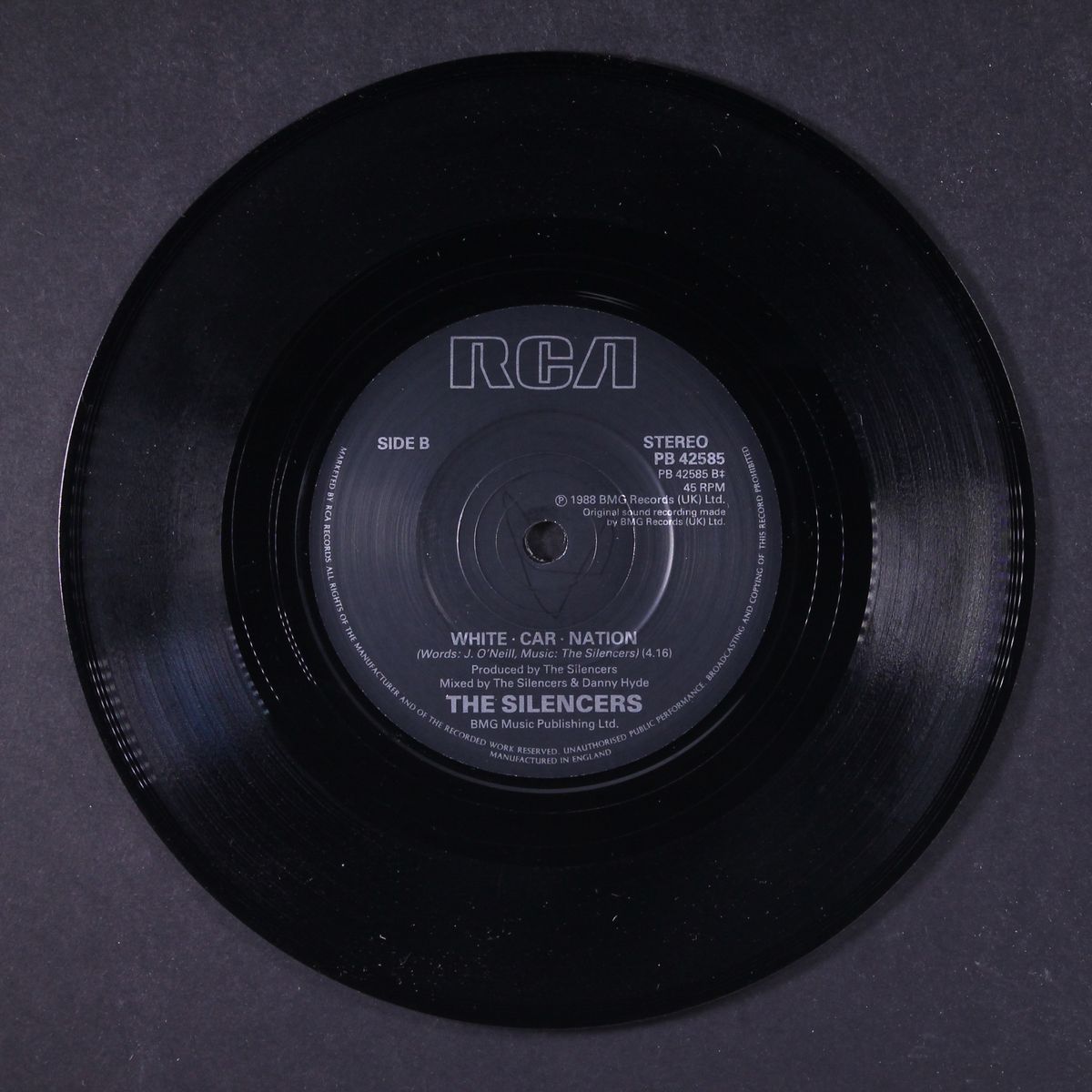the real mccoy / white : car : nation by SILENCERS
