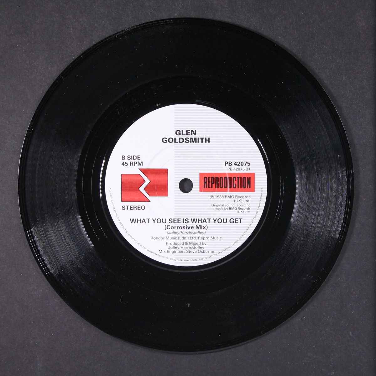 what you see is what you get / corrosive mix by GLEN GOLDSMITH