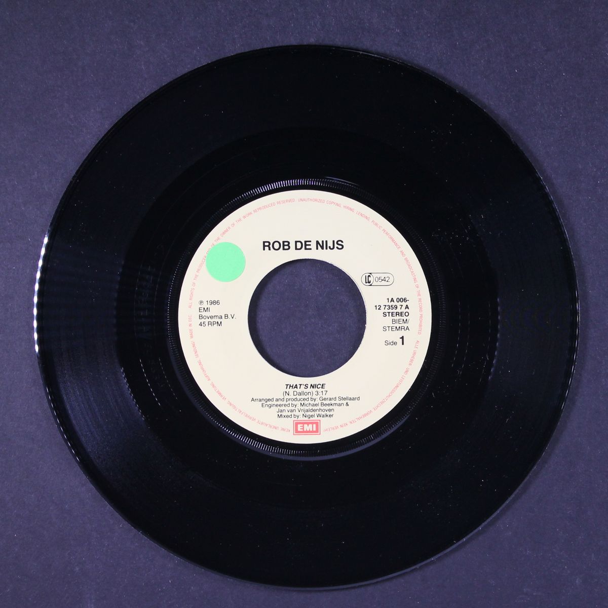 that's nice / little tramp by ROB DE NIJS