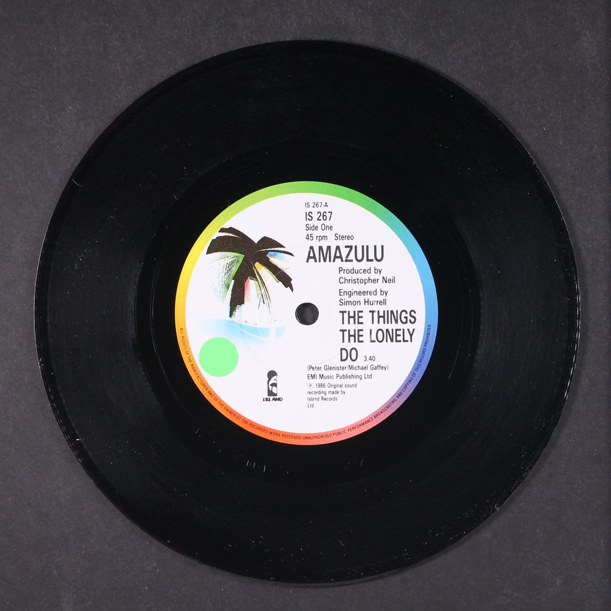 the things the lonely do / sez who by AMAZULU