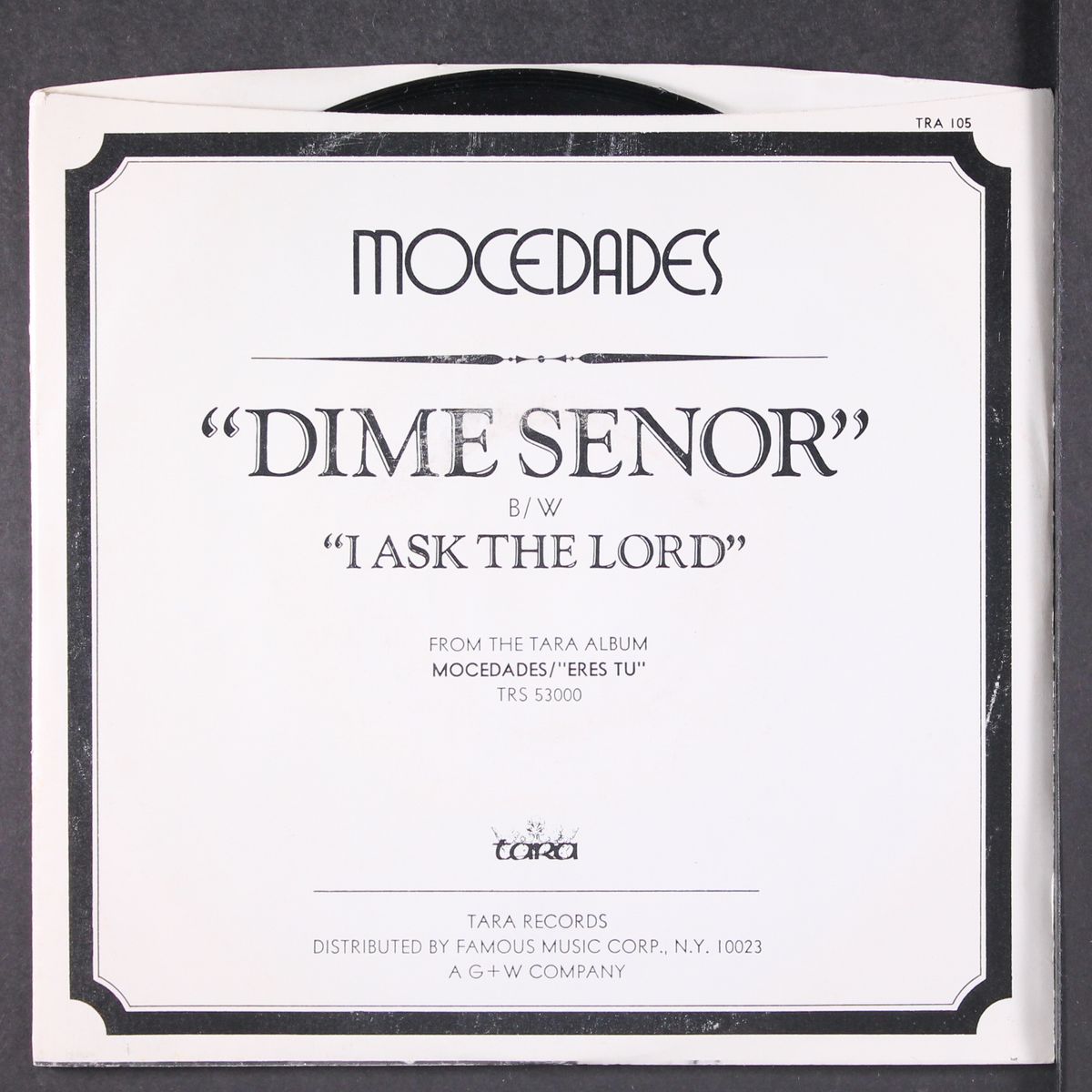dime senor / i ask the lord by MOCEDADES