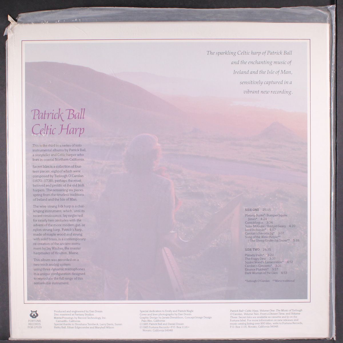 celtic harp, vol. 3: secret isles by PATRICK BALL