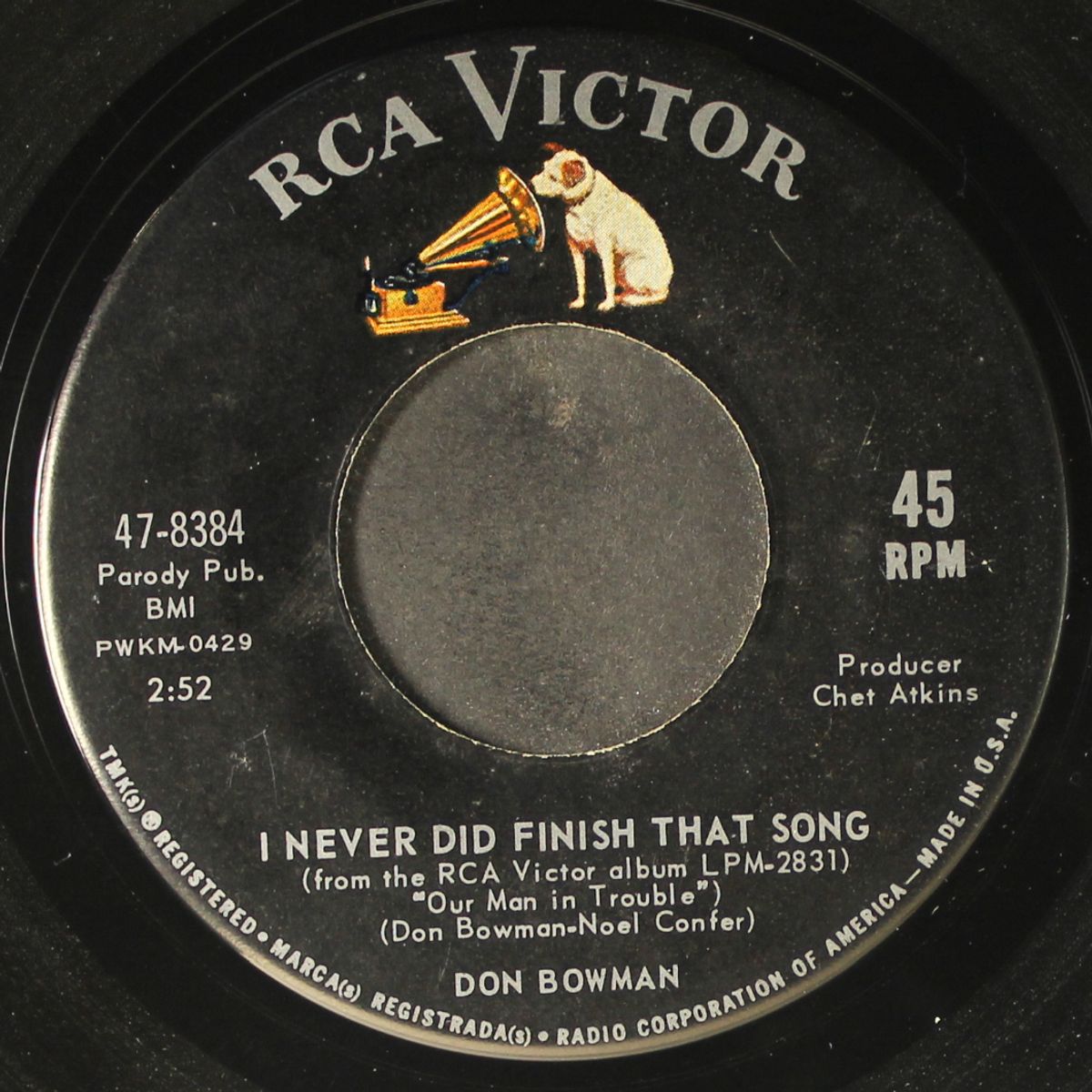 chit atkins, make me a star / i never did finish that song by DON BOWMAN