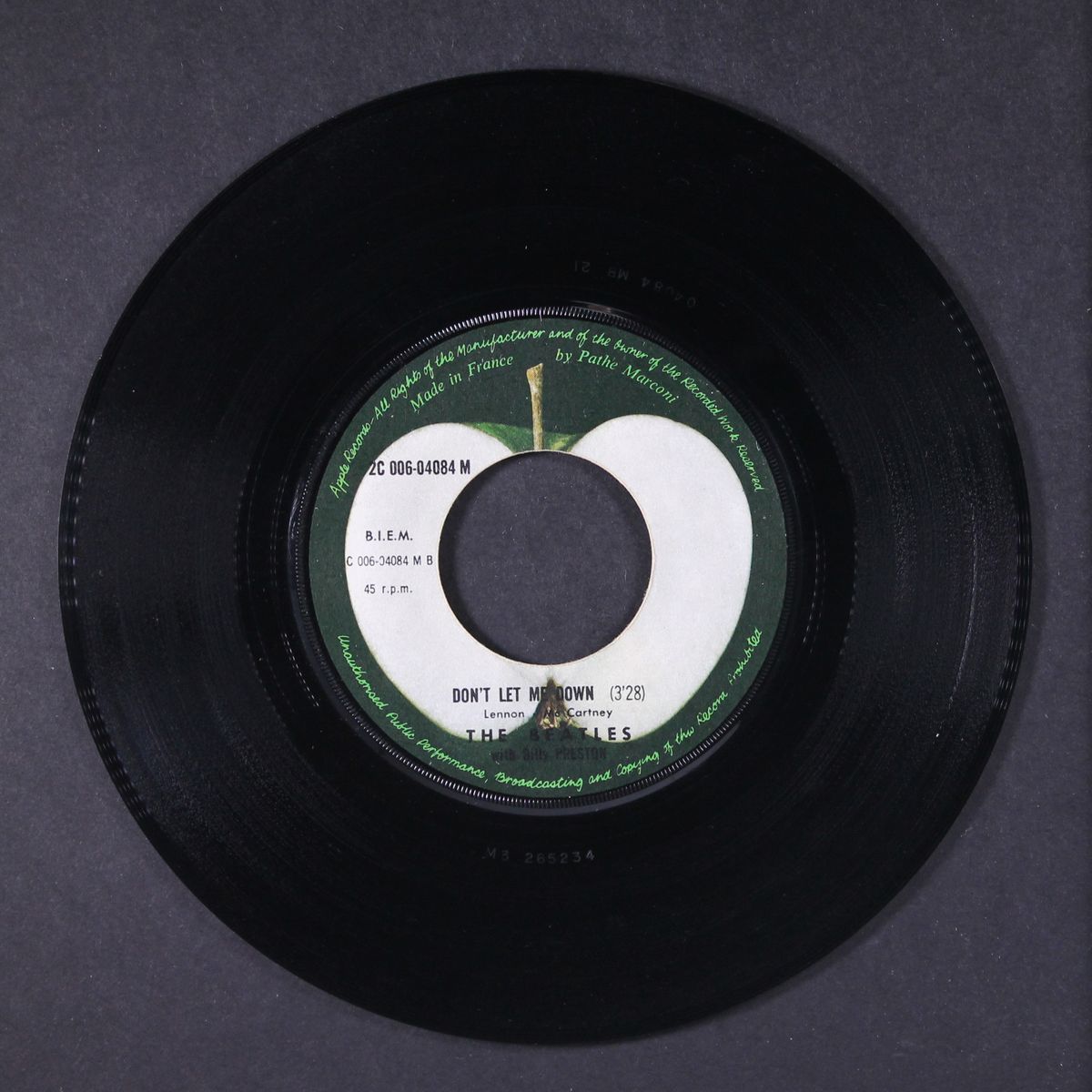 get back / don't let me down by BEATLES (WITH BILLY PRESTON)