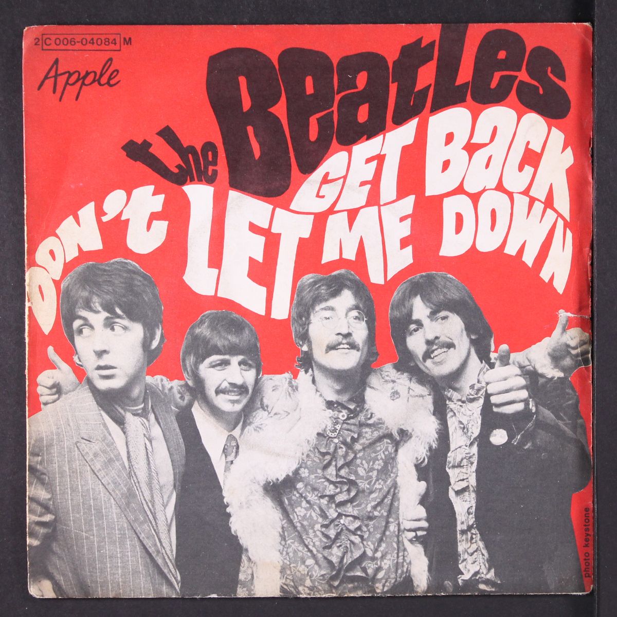 get back / don't let me down by BEATLES (WITH BILLY PRESTON)