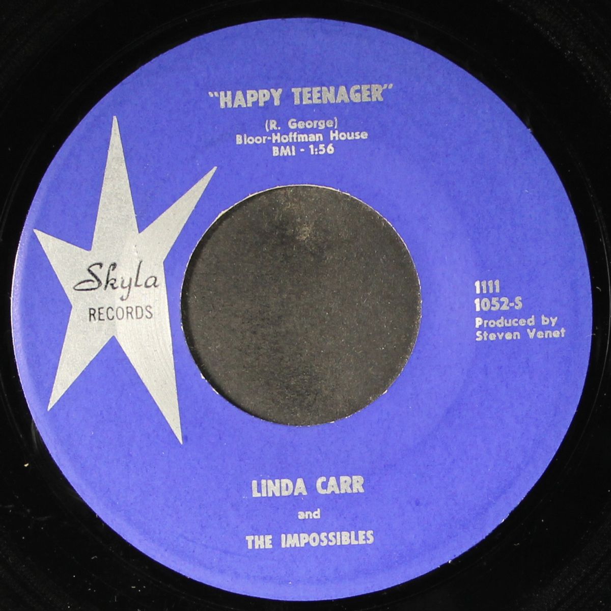 i'll never get married / happy teenager by LINDA CARR & IMPOSSIBLES