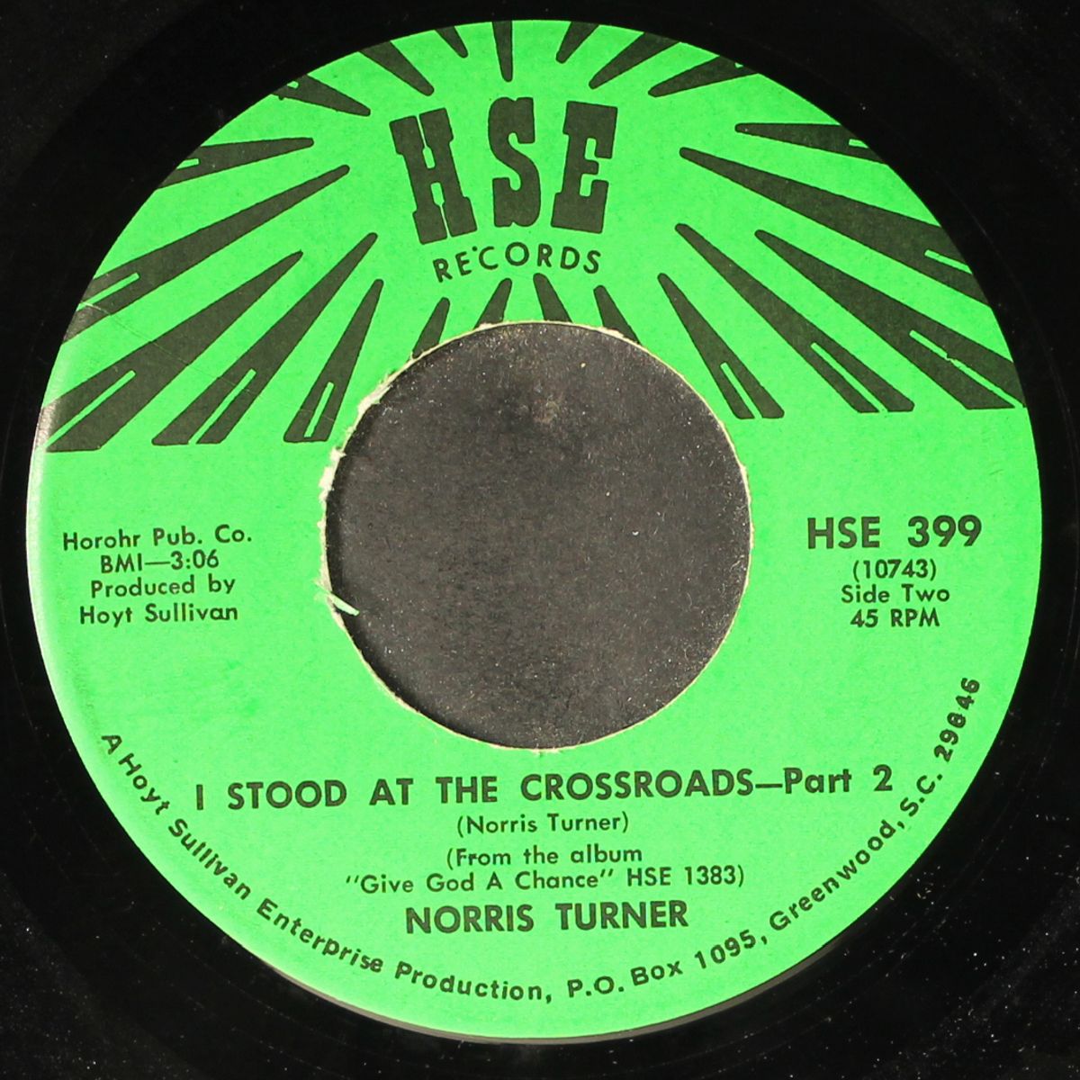 i stood at the crossroads / part 2 by NORRIS TURNER