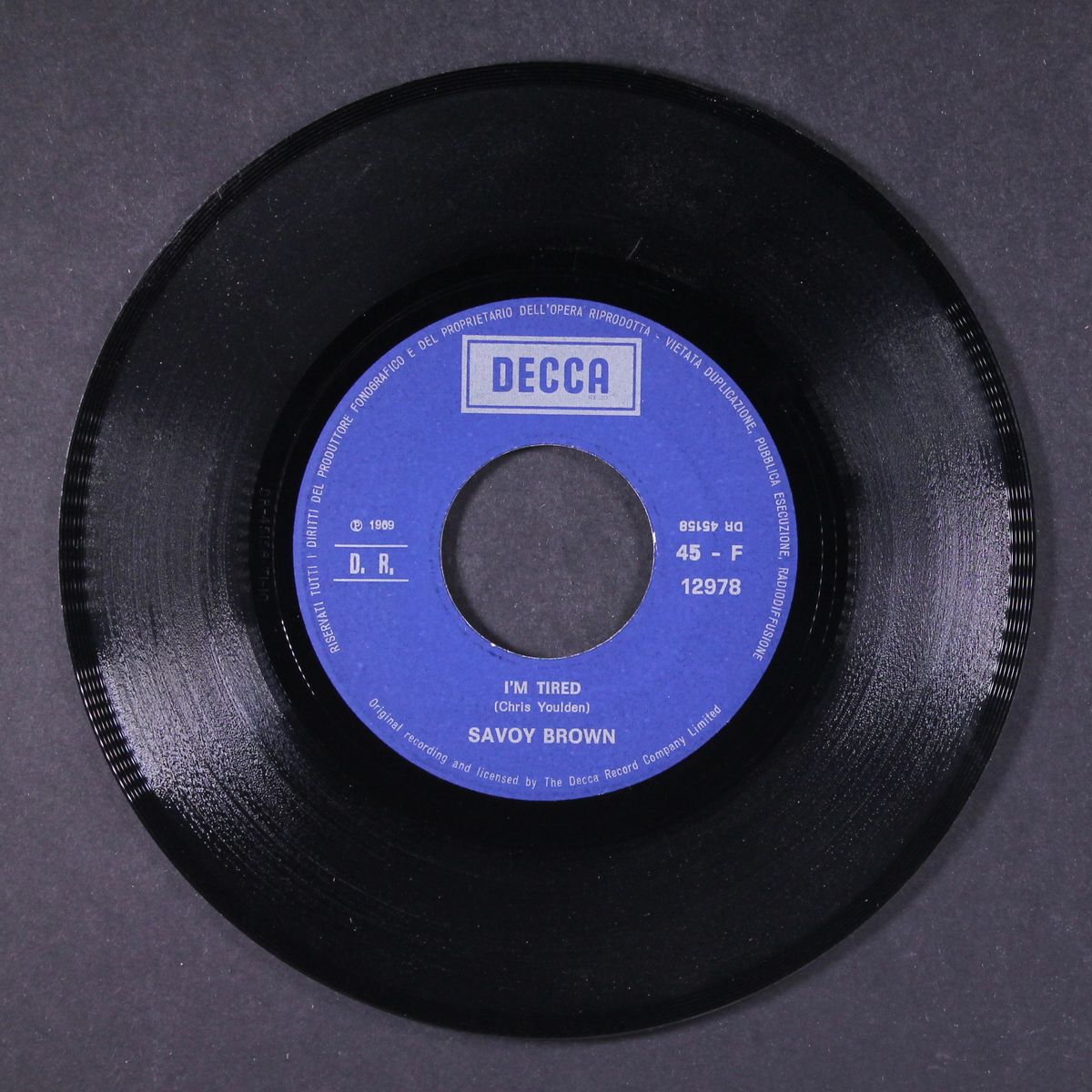 i'm tired / stay with me baby by SAVOY BROWN