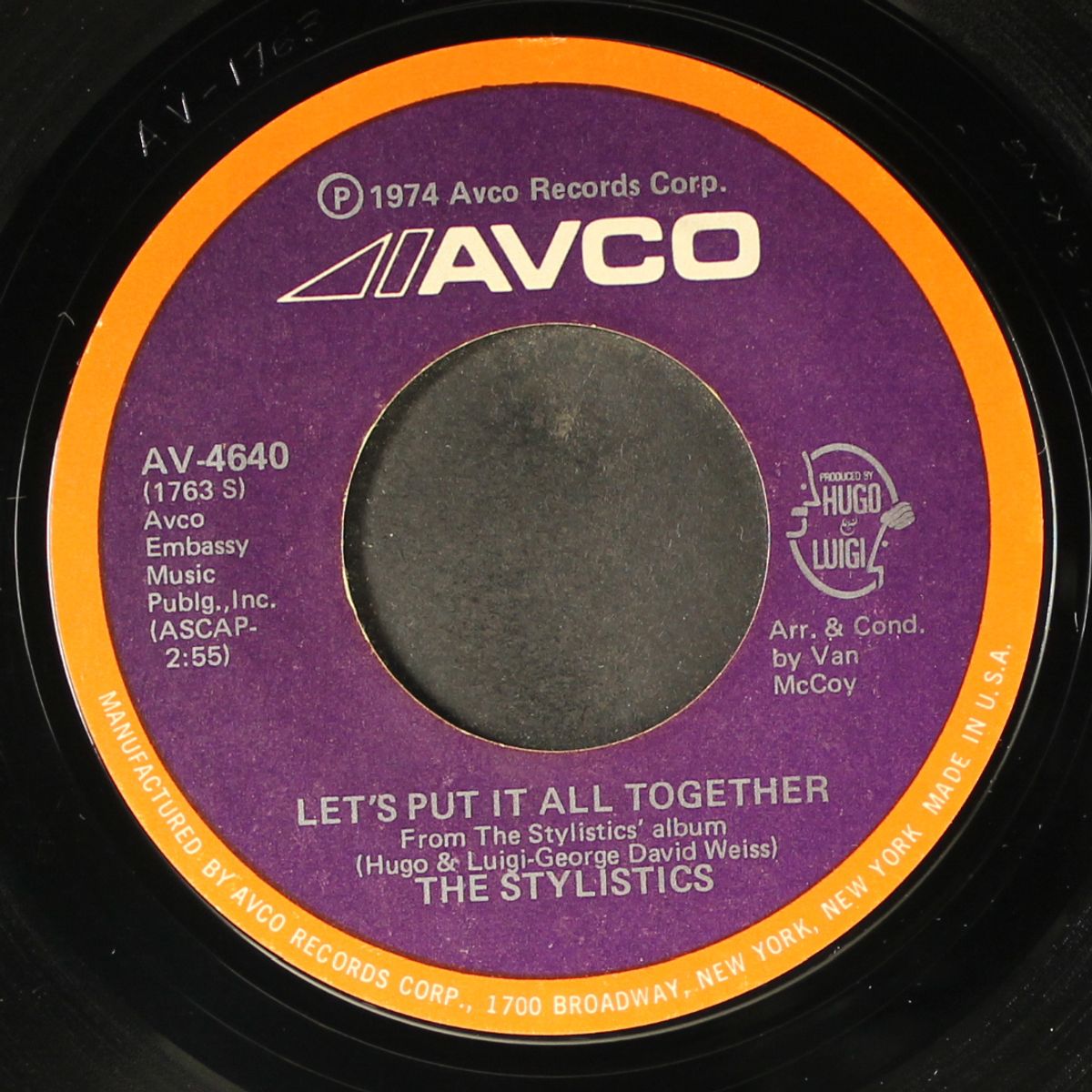 let's put it all together / i take it out on you by STYLISTICS