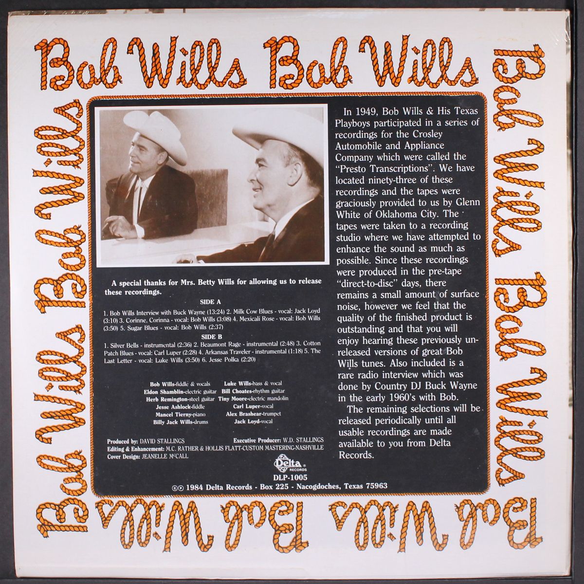 for collectors, vol. 1 by BOB WILLS