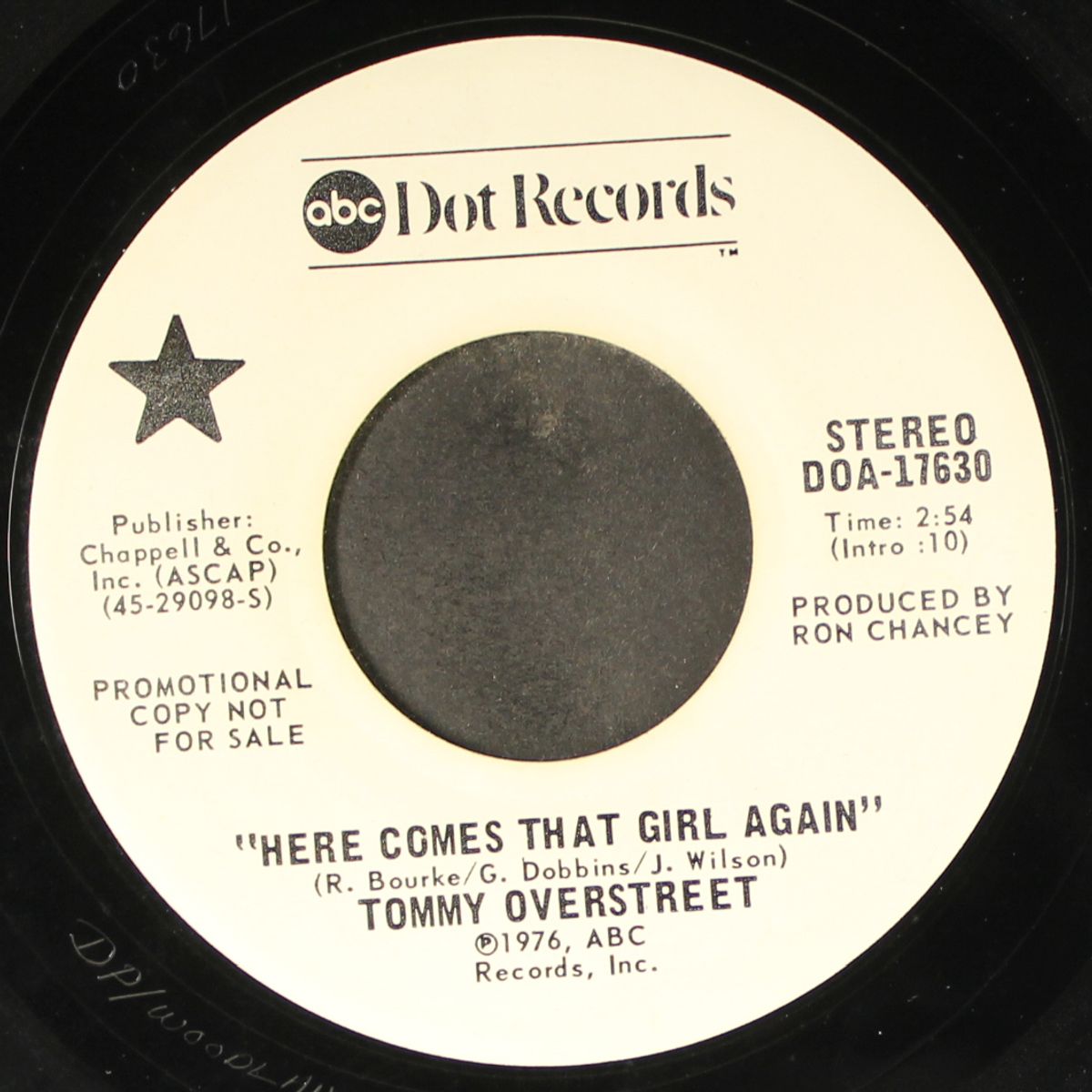 here comes that girl again / same by TOMMY OVERSTREET
