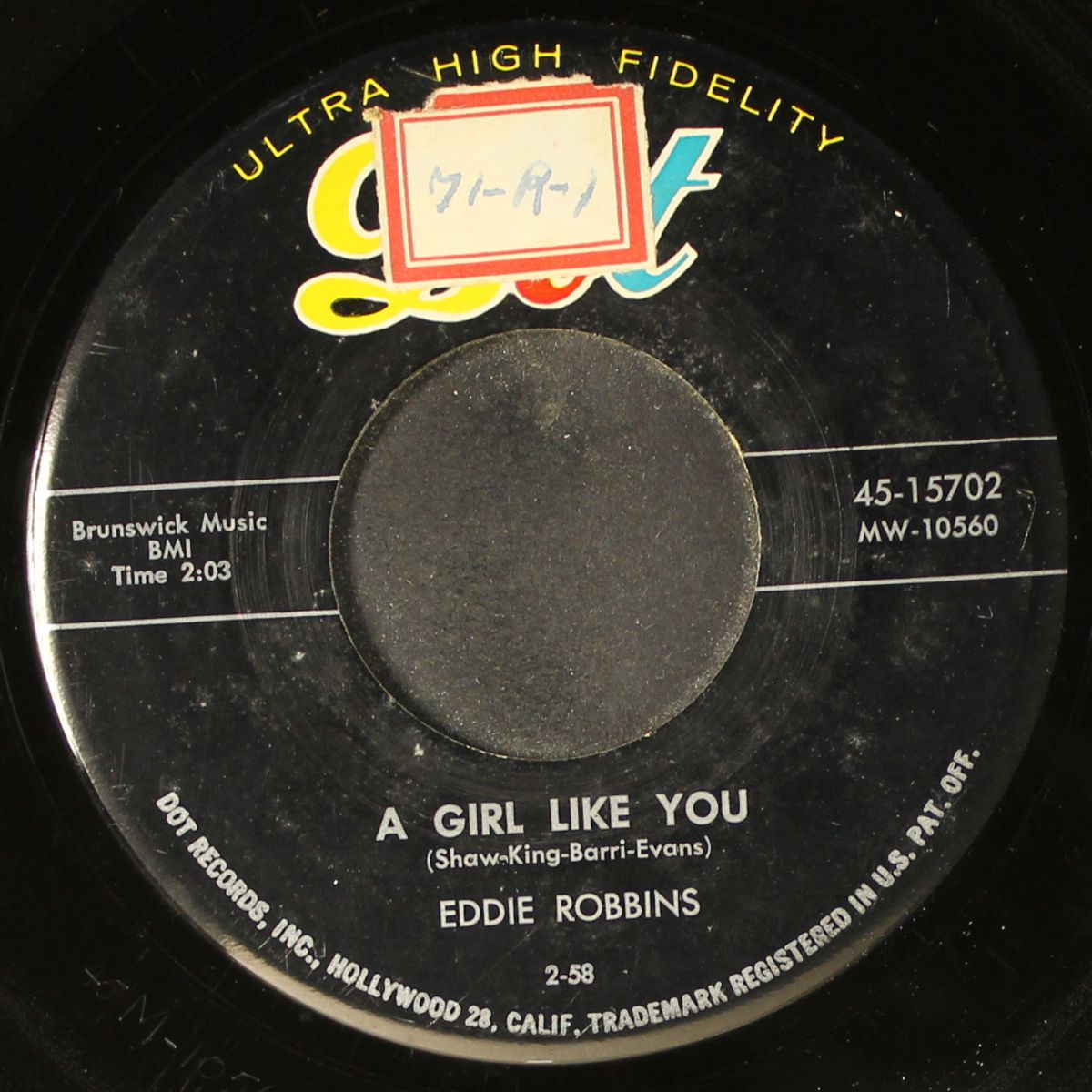 dear parents / a girl like you by EDDIE ROBBINS & GROUP