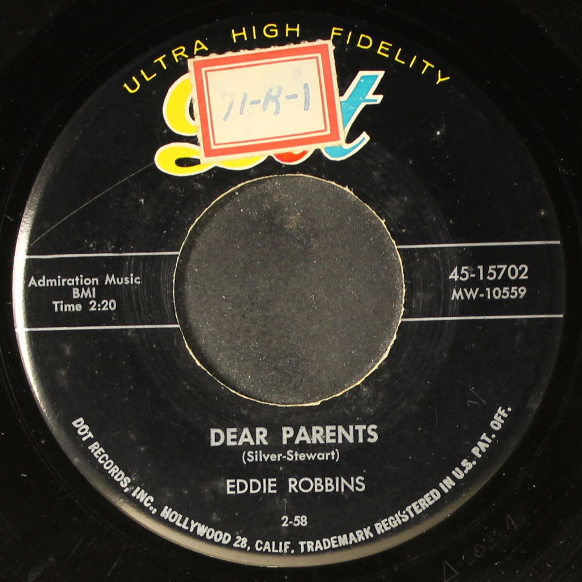 dear parents / a girl like you by EDDIE ROBBINS & GROUP