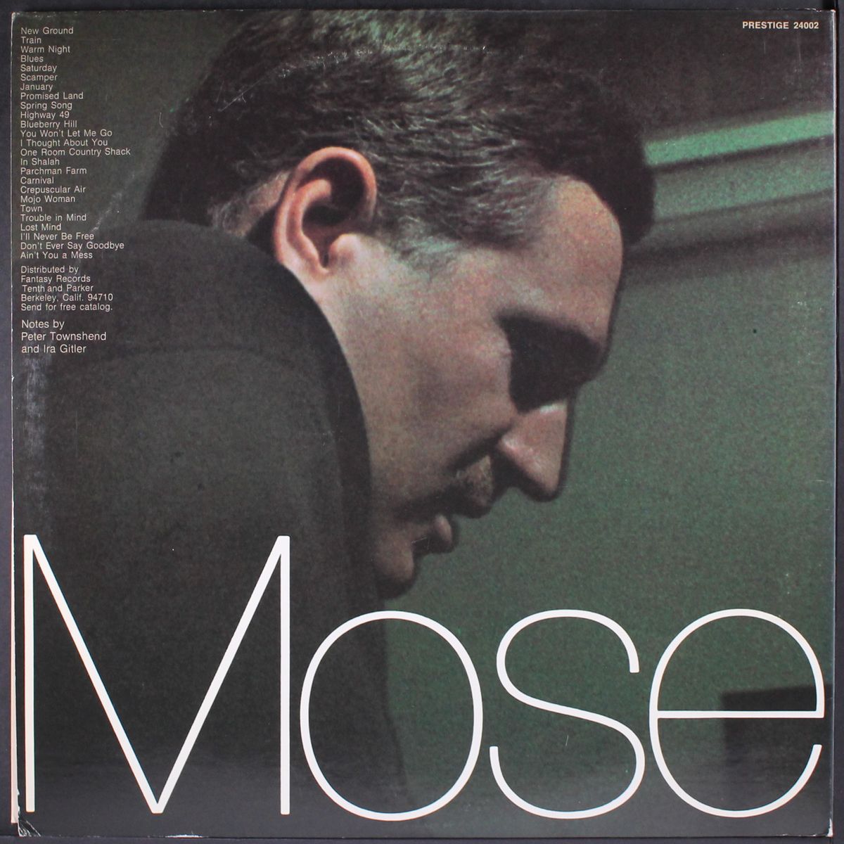 mose allison by MOSE ALLISON