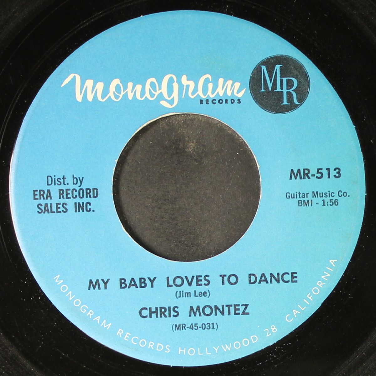 my baby loves to dance / in an englsh towne by CHRIS MONTEZ